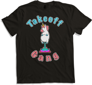 Produktbild von T-Shirt Lustiges pupsendes / furzendes Einhorn mit Spruch Shirt