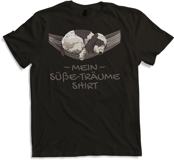 Produktbild von T-Shirt Mein Süße-Träume Shirt Schlafshirt Mädchen Cocker Spaniel