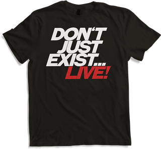 Produktbild von T-Shirt Motivation & Inspiration | Positiver Spruch | Live!