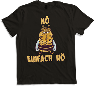 Produktbild von T-Shirt NÖ Biene | Lustiger Cooler Spruch | Für Mädchen & Jungs