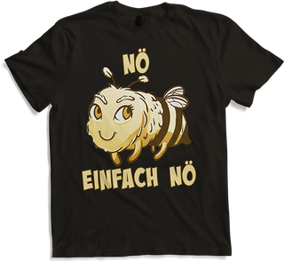 Produktbild von T-Shirt NÖ Biene | Lustiger Cooler Spruch | Für Mädchen & Jungs