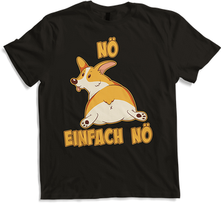 Produktbild von T-Shirt NÖ Corgi Popo | Lustiger Cooler Spruch | Für Mädchen & Jungs