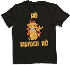 Produktbild von T-Shirt NÖ Katze | Lustiger Cooler Spruch | Für Mädchen & Jungs