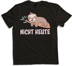 Produktbild von T-Shirt Nicht Heute Faultier Lustiger Spruch für Mädchen & Jungs