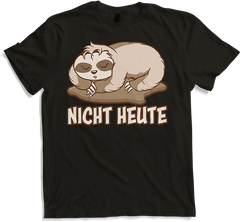 Produktbild von T-Shirt Nicht Heute Faultier Lustiger Spruch für Mädchen & Jungs