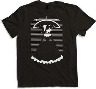 Produktbild von T-Shirt Niedlich Gothic Lolita Manga Märchen Anime Mädchen