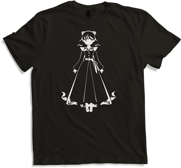 Produktbild von T-Shirt Niedlich Gothic Lolita Manga Märchen Anime Mädchen