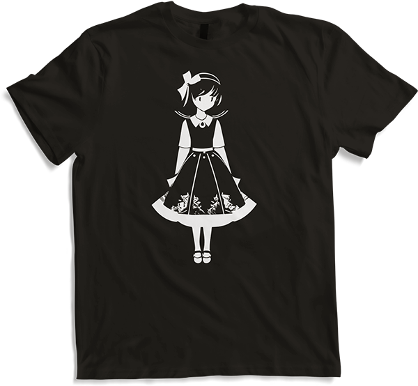 Produktbild von T-Shirt Niedlich Gothic Lolita Manga Märchen Anime Mädchen