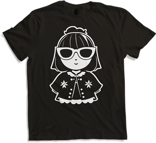 Produktbild von T-Shirt Niedliche Anime Mädchen Gothic Manga Märchen Sonnenbrille