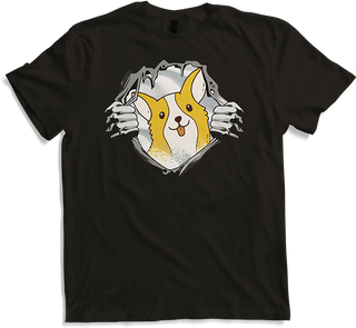Produktbild von T-Shirt Niedliche Hunde-Corgis für Mädchen und Frauen Herz Corgi