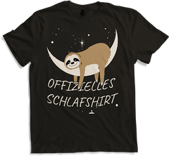 Produktbild von T-Shirt Offizielles Schlafshirt Nap Schlafen Müdes Faultier Sprüche