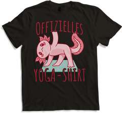 Produktbild von T-Shirt Offizielles Yoga-Shirt Yoga-Studio Lustiges Axolotl Yoga