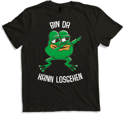 Produktbild von T-Shirt Party Kröte Bin da kann losgehen Lustiger Frosch Spruch