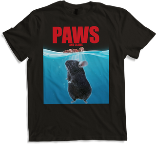 Produktbild von T-Shirt Pfoten und Krallen lustiger Chinchilla-Spruch | Chinchilla-Liebhaber
