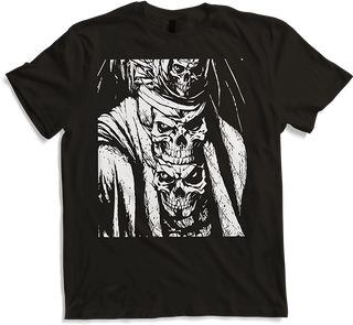 Produktbild von T-Shirt Piraten-Fan Totenkopf Piraten Totenköpfe Freibeuter Segeln Pirat