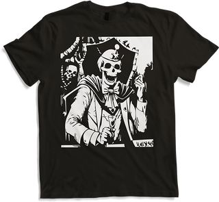 Produktbild von T-Shirt Piraten-Fan, Totenkopf, Piraten, Totenköpfe, Segelpirat