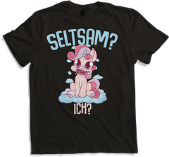 Produktbild von T-Shirt Seltsam? Ich? Einhorn mit Würmern Sarkastische Sprüche