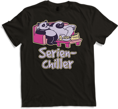 Produktbild von T-Shirt Serienchiller Couch Potatoe Chips Pizza Pand & Faultier