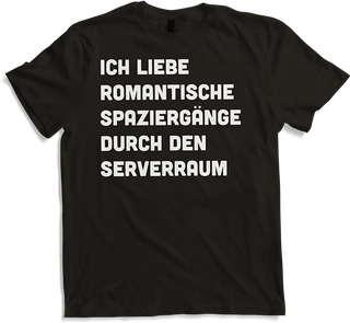 Produktbild von T-Shirt Serverraum EDV Programmierer Informatiker Spruch Nerd