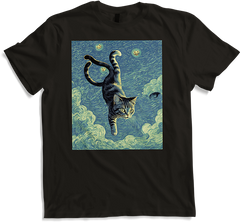 Produktbild von T-Shirt Surreal Impressionistische Katze Impressionismus Katzen Kunst