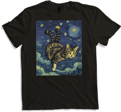 Produktbild von T-Shirt Surreal Impressionistische Katze Impressionismus Katzen Kunst