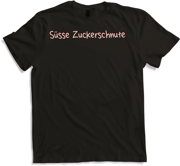 Produktbild von T-Shirt Süße Zuckerschnute Freche Frauen Teenager Mädchen Sprüche