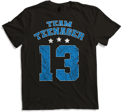 Produktbild von T-Shirt Team Teenager Spruch Teen Junge 13. Geburtstag Jungen