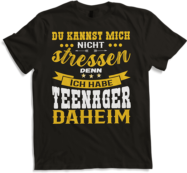 Produktbild von T-Shirt Teenager & Väter Sprüche Dad Papa Vatertag Vater Spruch