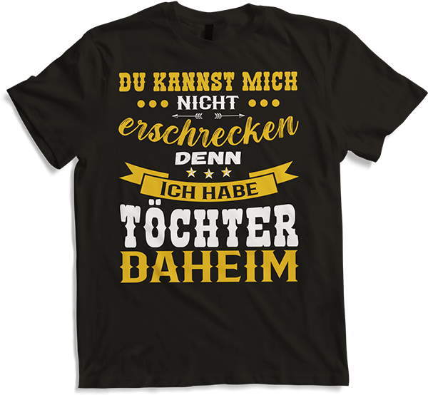 Produktbild von T-Shirt Töchter & Väter Sprüche Dad Papa Vatertag Vater Spruch