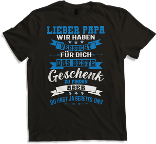 Produktbild von T-Shirt Väter Sprüche | Stolzer Vater Spruch für Dad Papa Vatertag