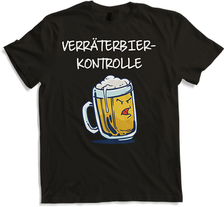 Produktbild von T-Shirt Verräterbierkontrolle Konzerte Open Air Lustiges Festival