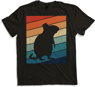 Produktbild von T-Shirt Vintage Degus Retro Achtziger Jahre Style Degu