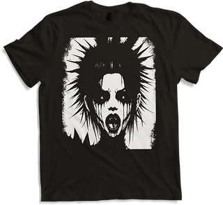 Produktbild von T-Shirt Zombie Horror Vampir Girl Death Metal Grindcore
