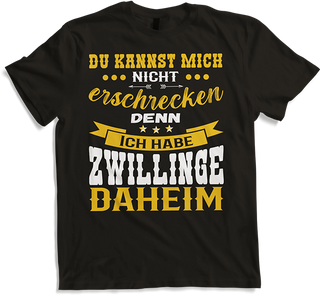 Produktbild von T-Shirt Zwillinge & Väter Sprüche Dad Papa Vatertag Vater Spruch