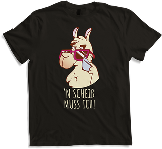 A shit I must Evil Naughty Llama Sayings Middle Finger