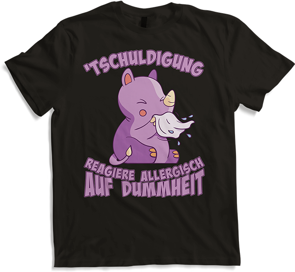 Excuse me, I'm allergic to stupidity, baby rhino