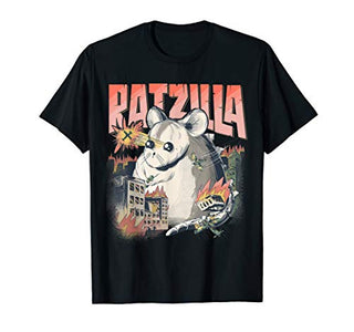 RATZILLA Süße Ratte | Rattenbesitzer Geschenk | Farbratte T-Shirt in Default Title in Größe 