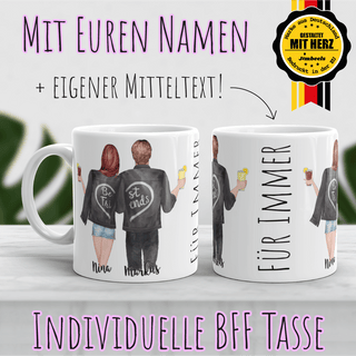 BFF Personalized Mug | Woman man 