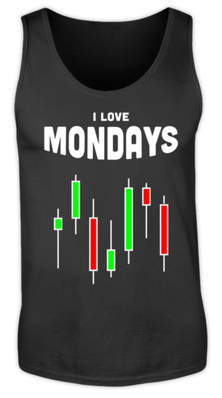 Aktien Forex & Kryptowährungen - Lustiger Spruch für Daytrader  | Herren Tank Top in Black in Größe S