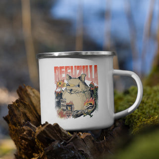 Deguzilla | Emaille Tasse