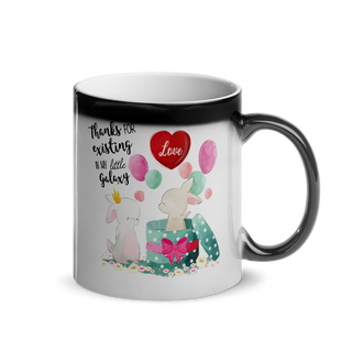 Thanks Bunnys | Glänzende Zaubertasse