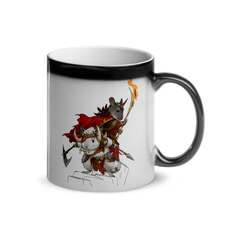 Barbarian Chinchilla Bros | Glänzende Zaubertasse