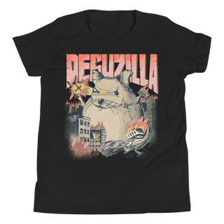 Zeigt ein T-Shirt für Kids und Teenager mit Deguzilla | T-Shirt für Kinder & Jugendliche