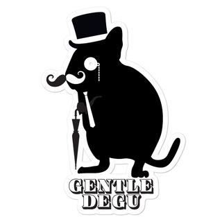 Gentle Degu | Vinyl Aufkleber
