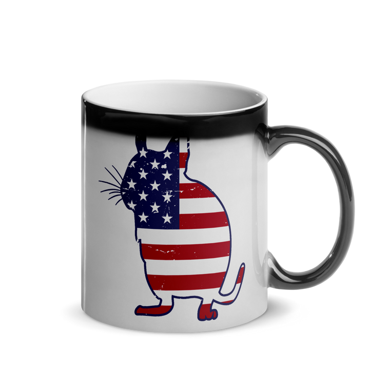 Degu USA | Glänzende Zaubertasse