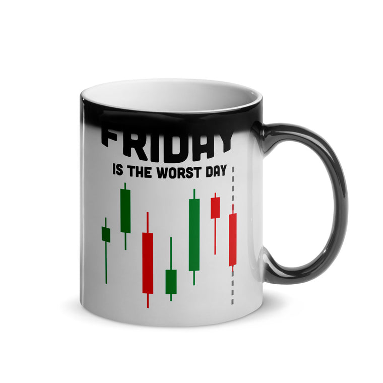 Witziger Forex Spruch | Glänzende Zaubertasse | Glänzende Zaubertasse für Devisenhändler, Börsianer, Aktienhändler