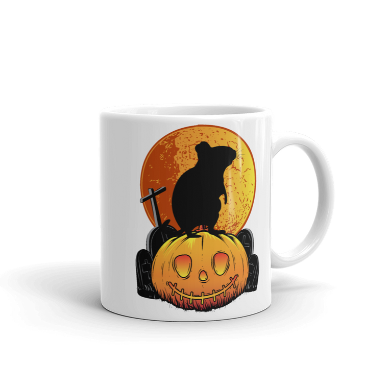 Bild einer Degu Halloween | Tasse
