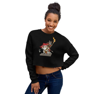 Produktbild zeigt Barbarian Chinchilla Brothers | Crop Sweatshirt