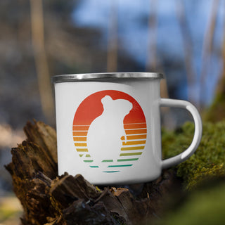 Degu Vintage Sun | Emaille Tasse
