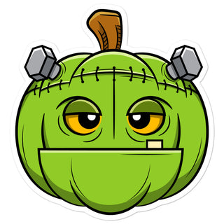 Halloween cranky pumpkin | Vinyl decal